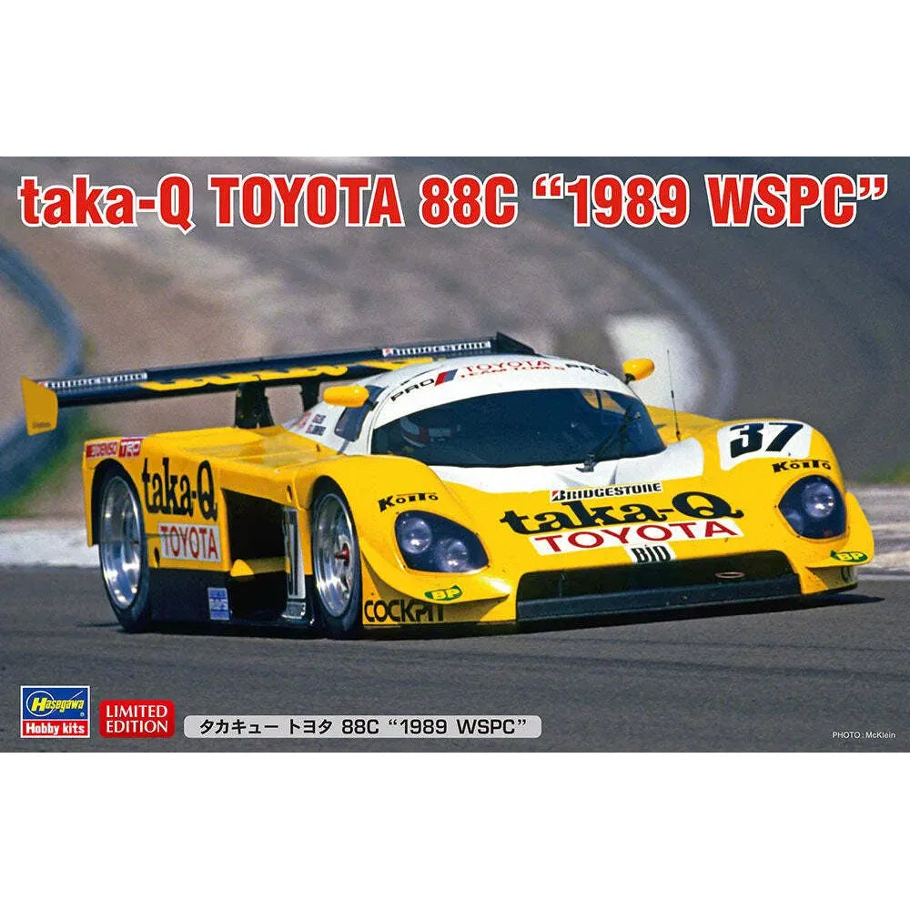 HASEGAWA 1/24 Taka-Q TOYOTA 88C "1989 WSPC"
