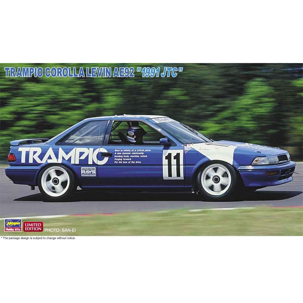 HASEGAWA TRAMPIO COROLLA LEVIN AE92 
"1991 JTC"