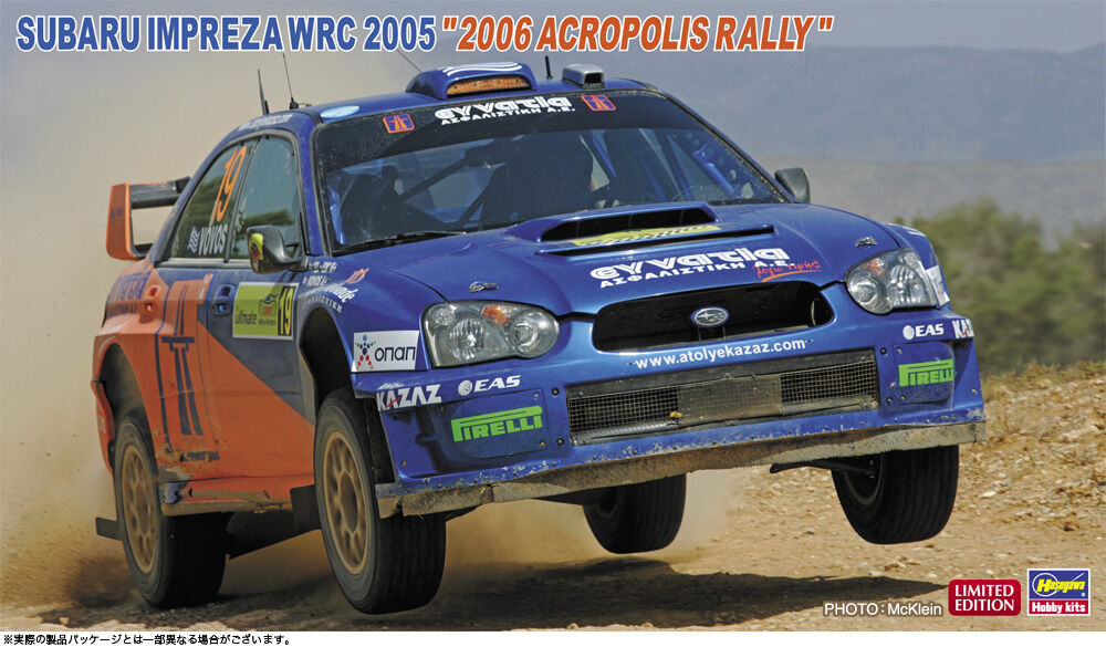 HASEGAWA SUBARU IMPREZA WRC 2005 "2006 ACROPOLIS RALLY"