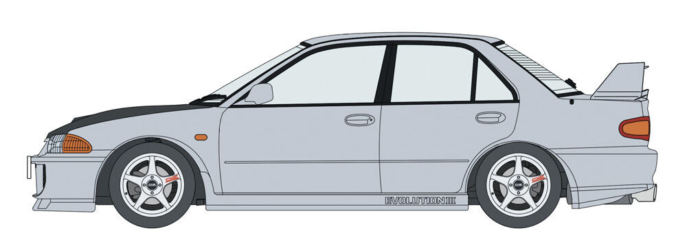 HASEGAWA 1/24 MITSUBISHI LANCER GSR Evolution III "LOW DOWN VERSION"