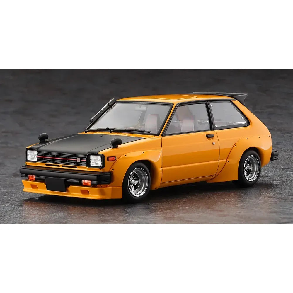 HASEGAWA 1/24 TOYOTA STARLET KP61 S (3-Door) MIDDLE VERSION (1980) "CUSTOM VERSION"