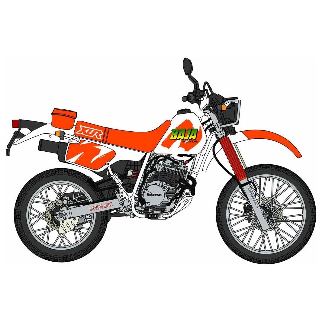 HASEGAWA 1/12 Honda XLR BAJA (MD22) (1991)