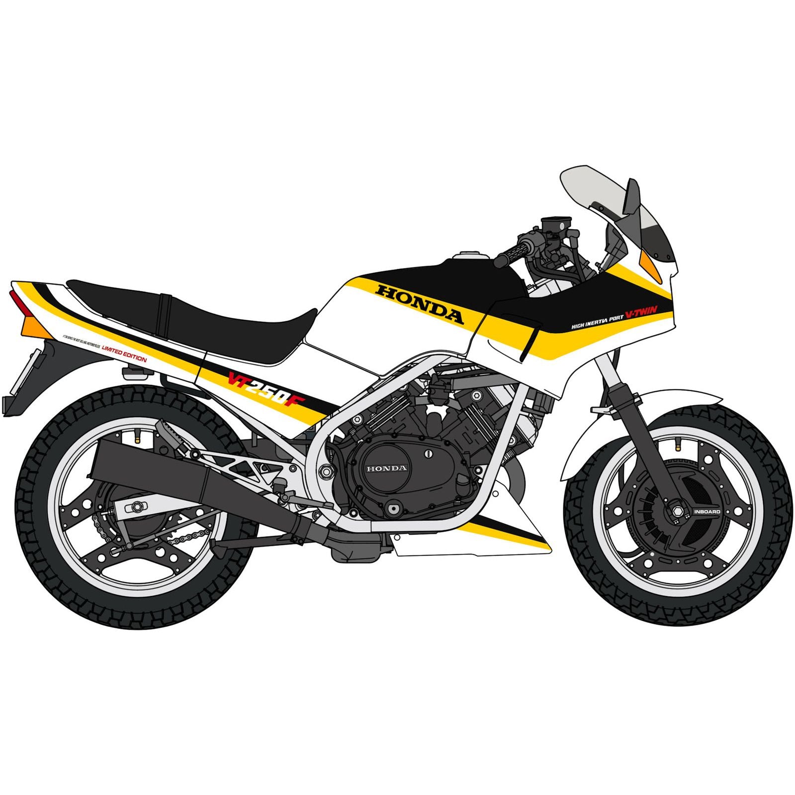 HASEGAWA 1/12 Honda VT250F (MC08) (1985) "Limited Edition"