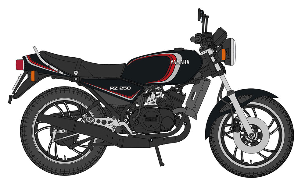 HASEGAWA 1/12 Yamaha RZ250 (4L3) (1982) 'New Yamaha Black'