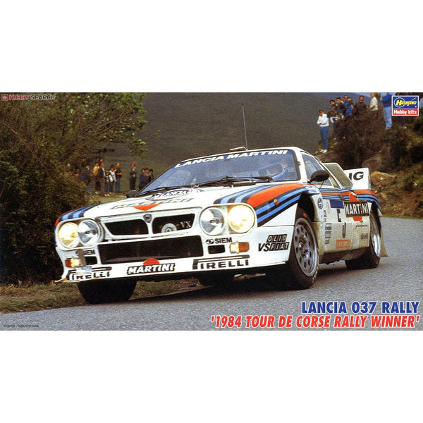 HASEGAWA 1/24 LANCIA 037 RALLY ('84 TOUR DE CORSE RALLY WINNER)