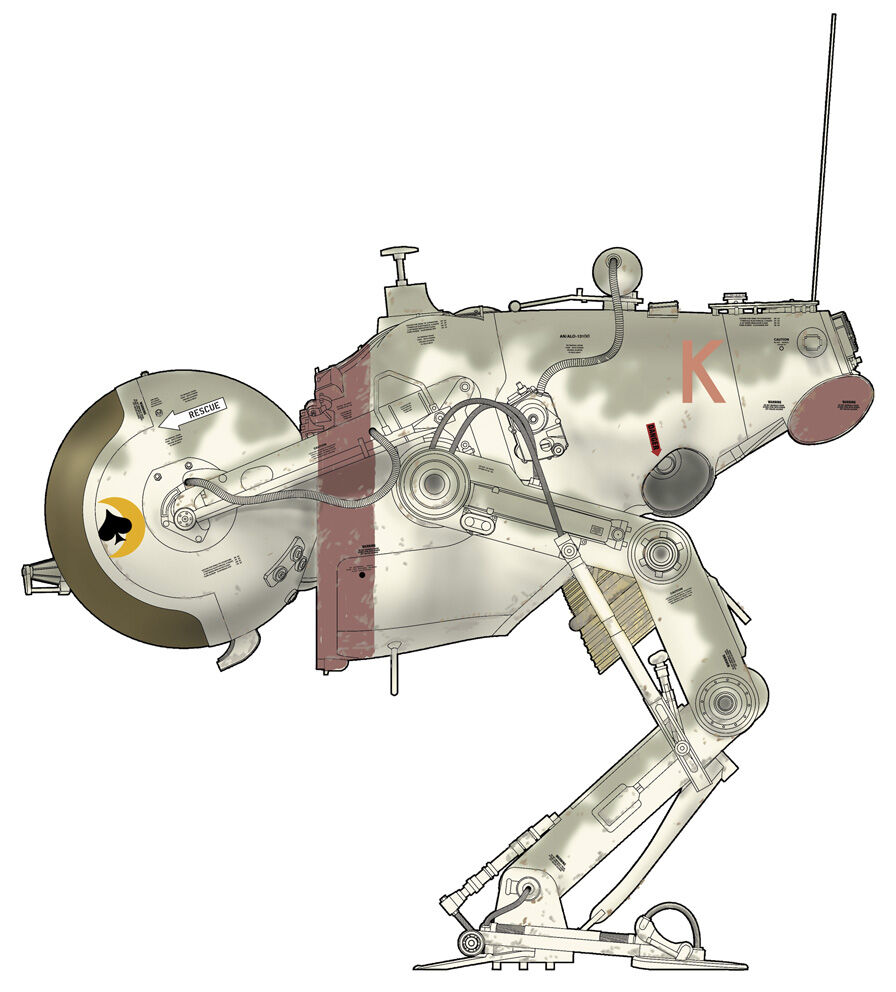 HASEGAWA  Luna Tactical Reconnaissance Machine LUM-168 CAMEL "EARLY VERSION"