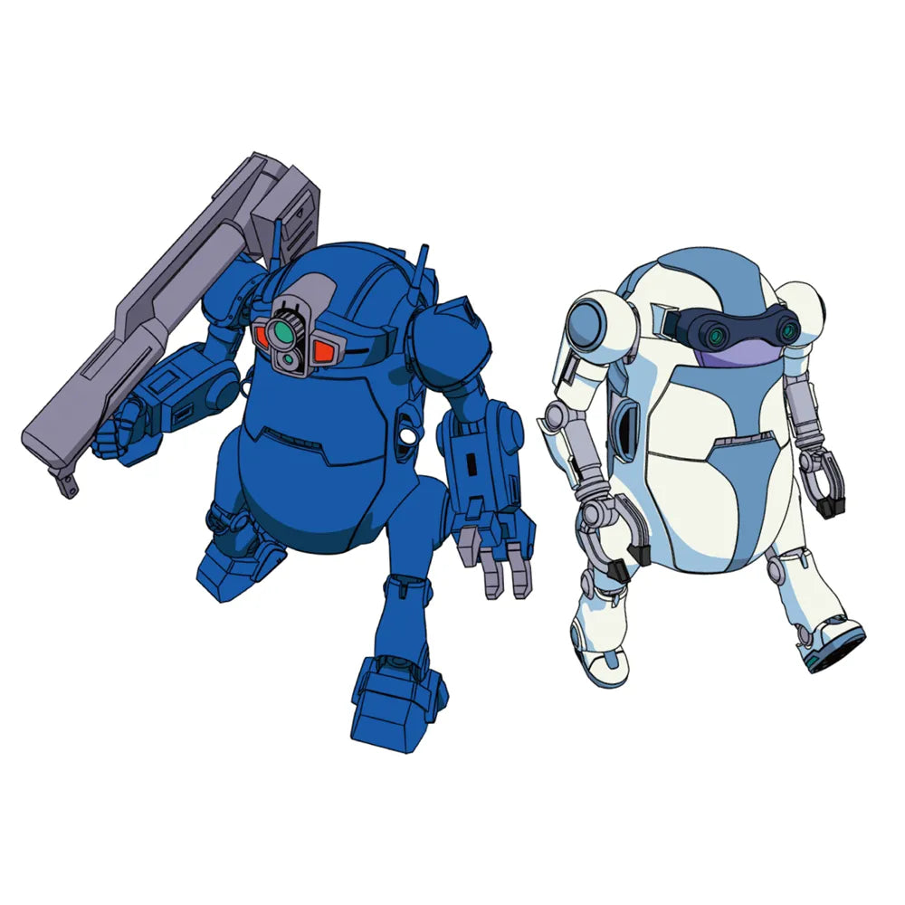 HASEGAWA 1/35 MechatroWeGo VOTOMS collab series Vol.4 “STRIKEDOG & YPSILON” (Two kits in the box)