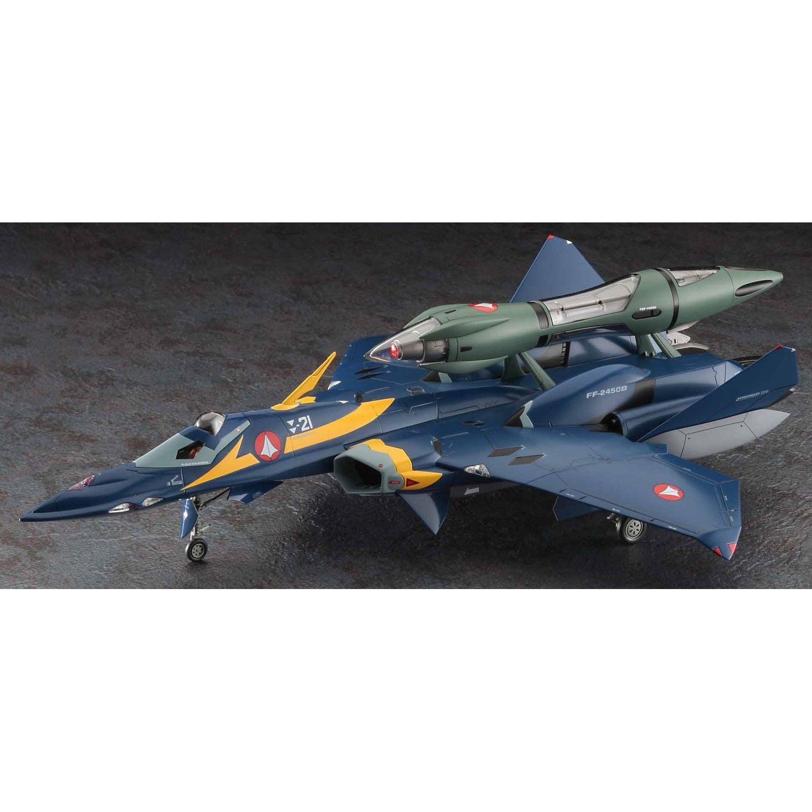 HASEGAWA 1/72 YF-21 w/Fast Pack & Fold Booster