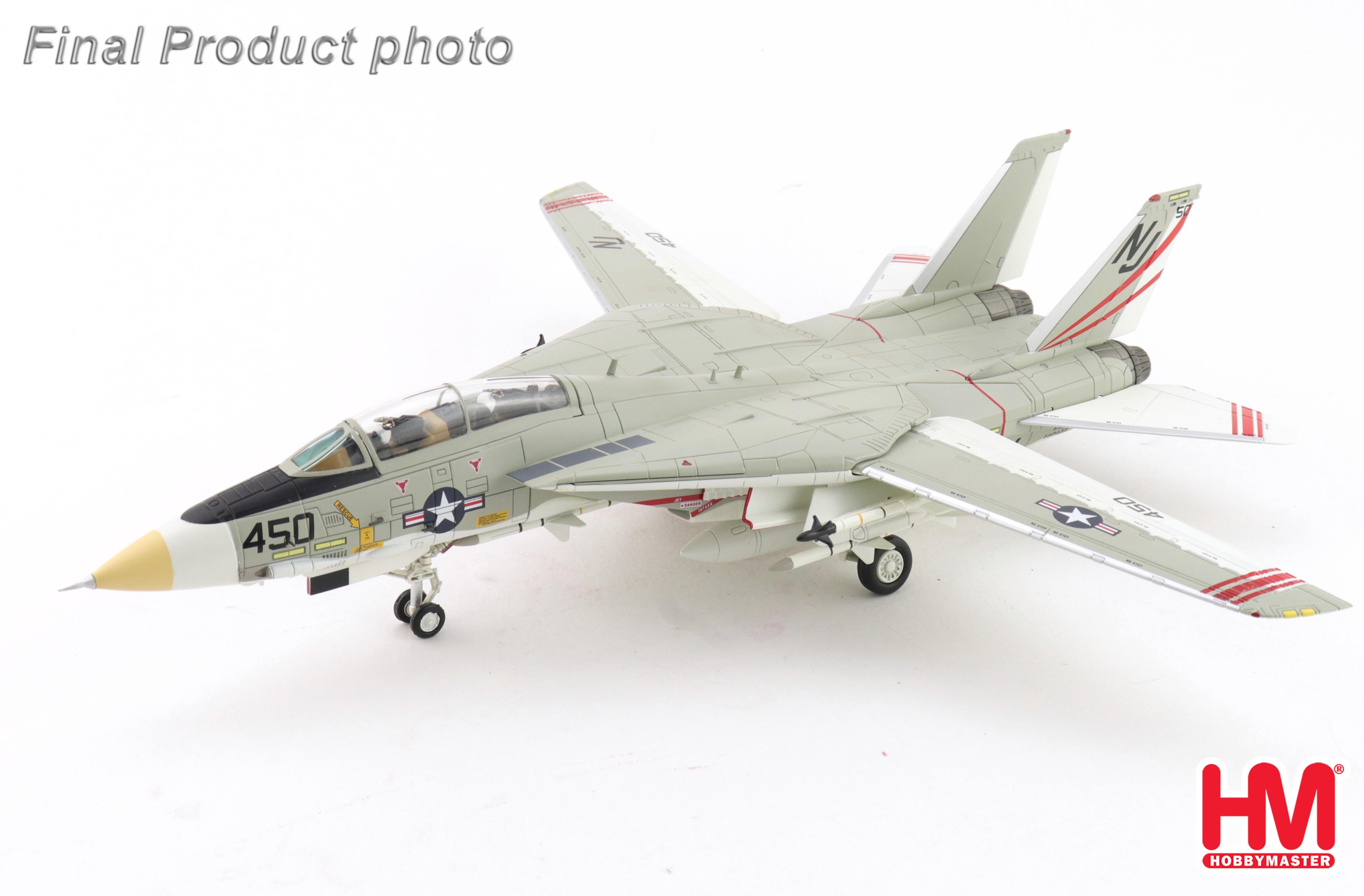 HOBBY MASTER 1/72 F-14A Tomcat 160658, VFA-124 'Gunfighters', Oct 1978