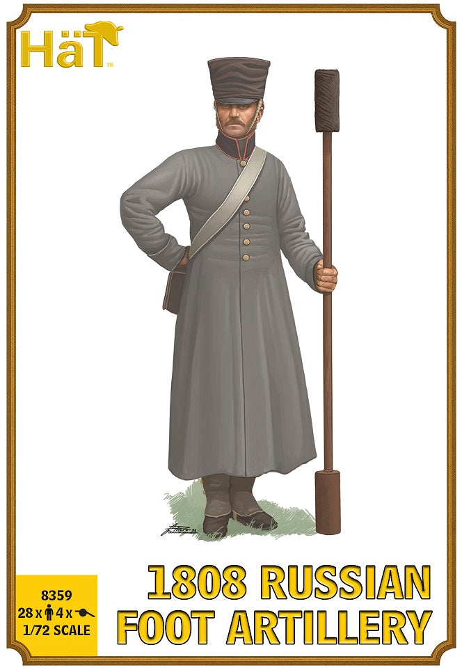 HAT 1/72 1808 Russian Foot Artillery
