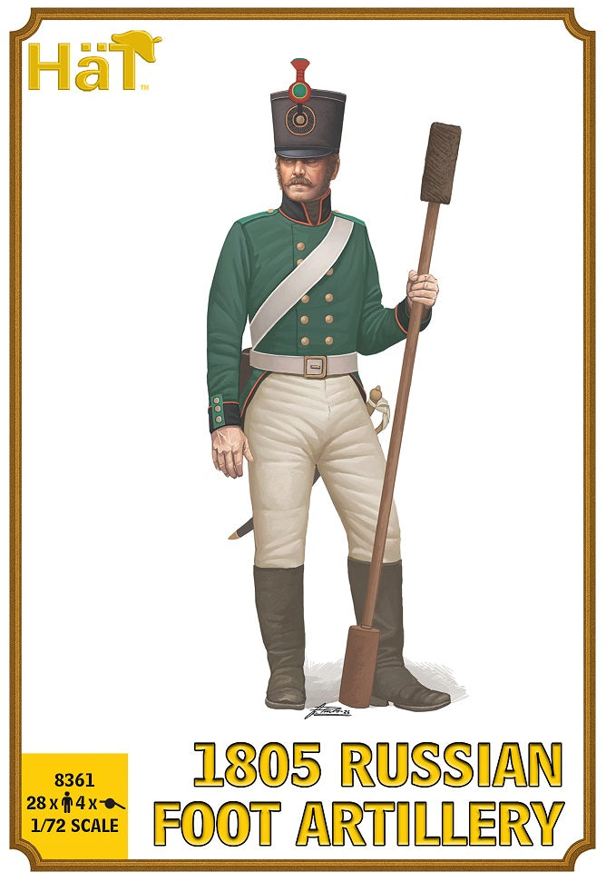 HAT 1/72 1805 Russian Foot Artillery