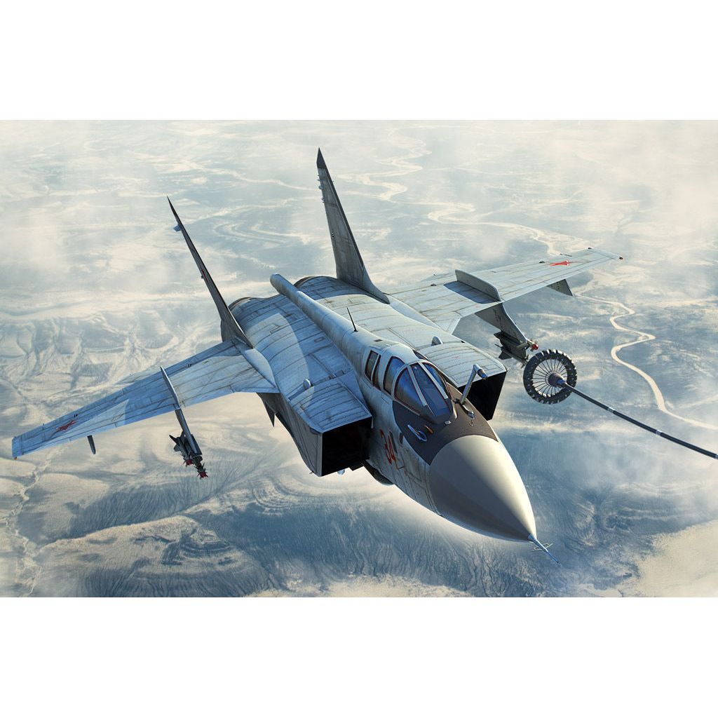 Hobby Boss 1/48 Russian MiG-31B/BM Foxhound Plastic Model Kit [81754]
