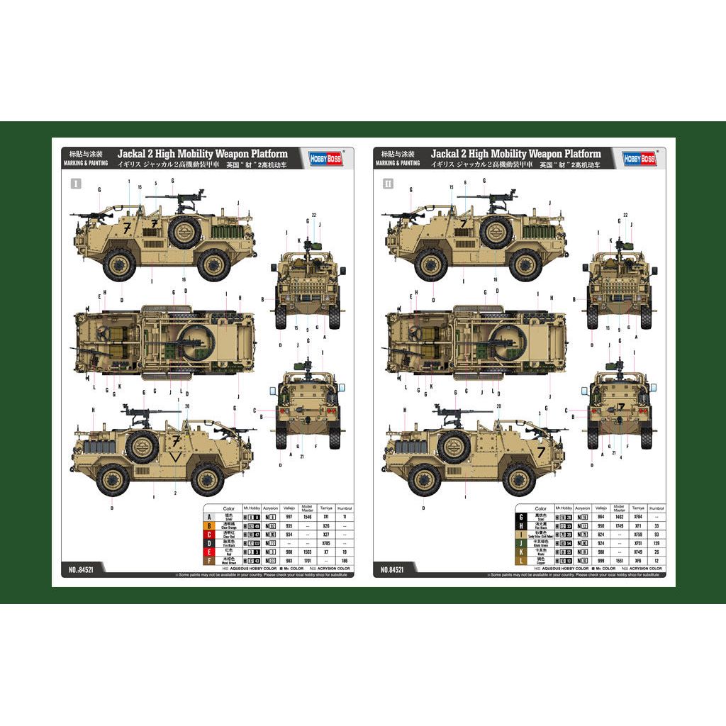 Hobby Boss 1/35 Jackal 2 High Mobility Weapon