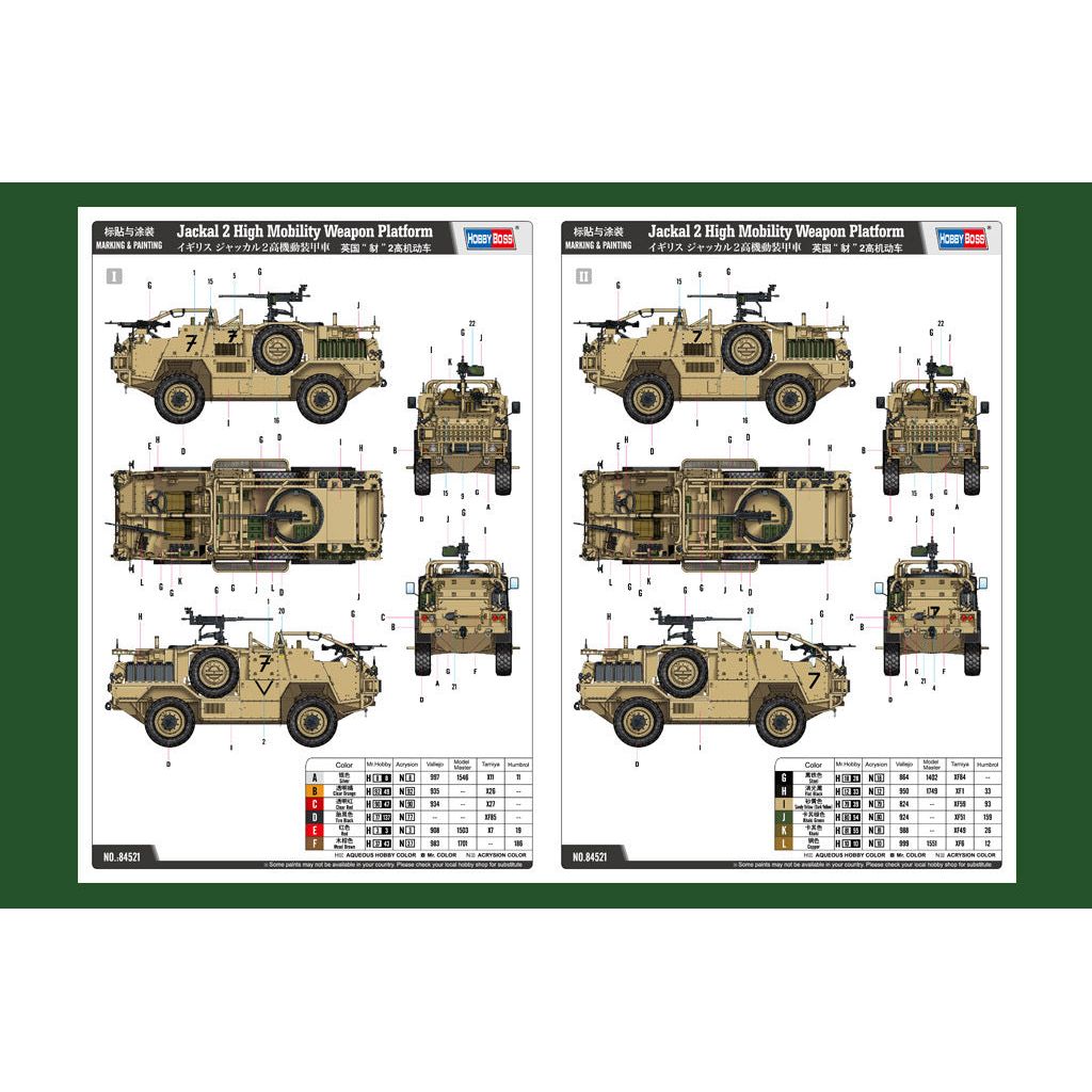 HobbyBoss 1/35 Jackal 2 High Mobility Weapon