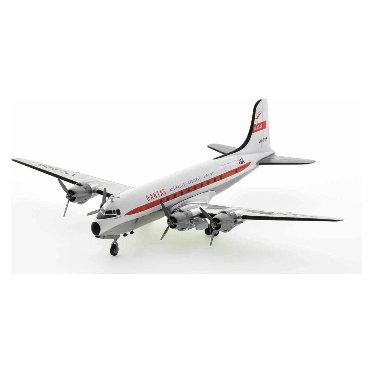 HERPA 1/200 Qantas Douglas DC-4 Norfolk Trader VH-EDB