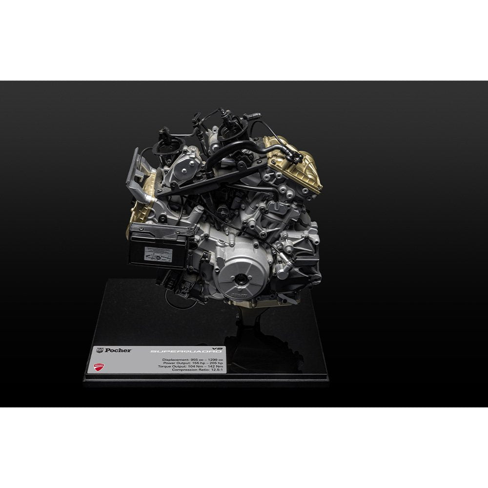 POCHER 1/4 Ducati Superquadro - V2 Engine