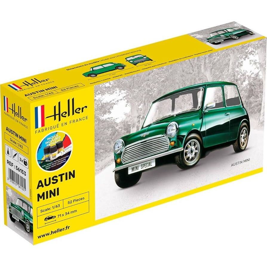 HELLER STARTER KIT 1/43 Austin Mini