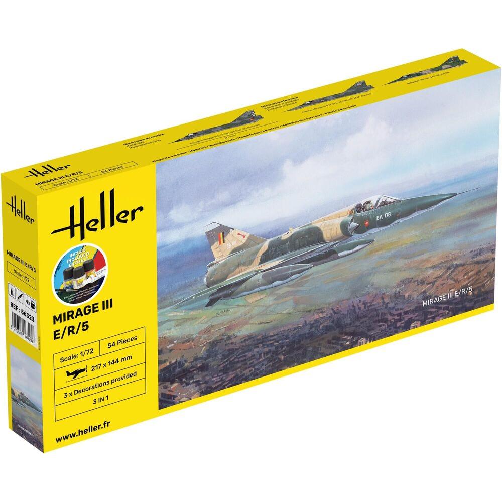 HELLER 1/72 GIFT SET Mirage III E