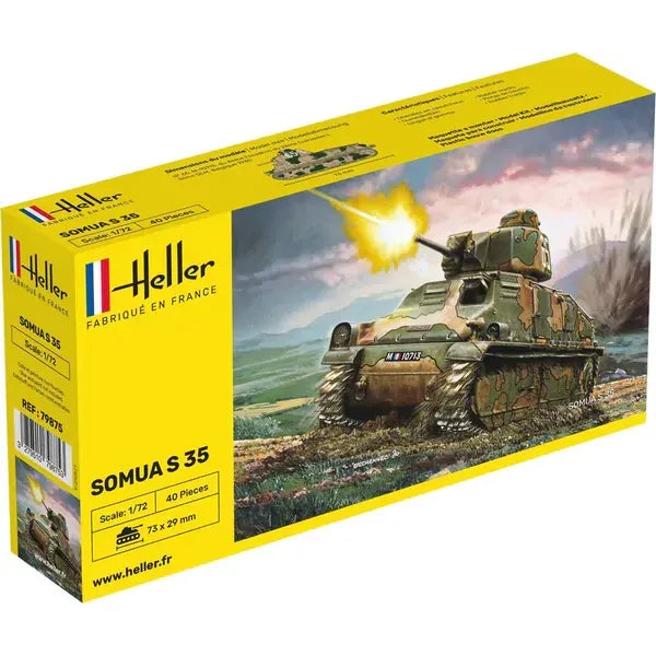 HELLER 1/72 Somua S-35 Tank