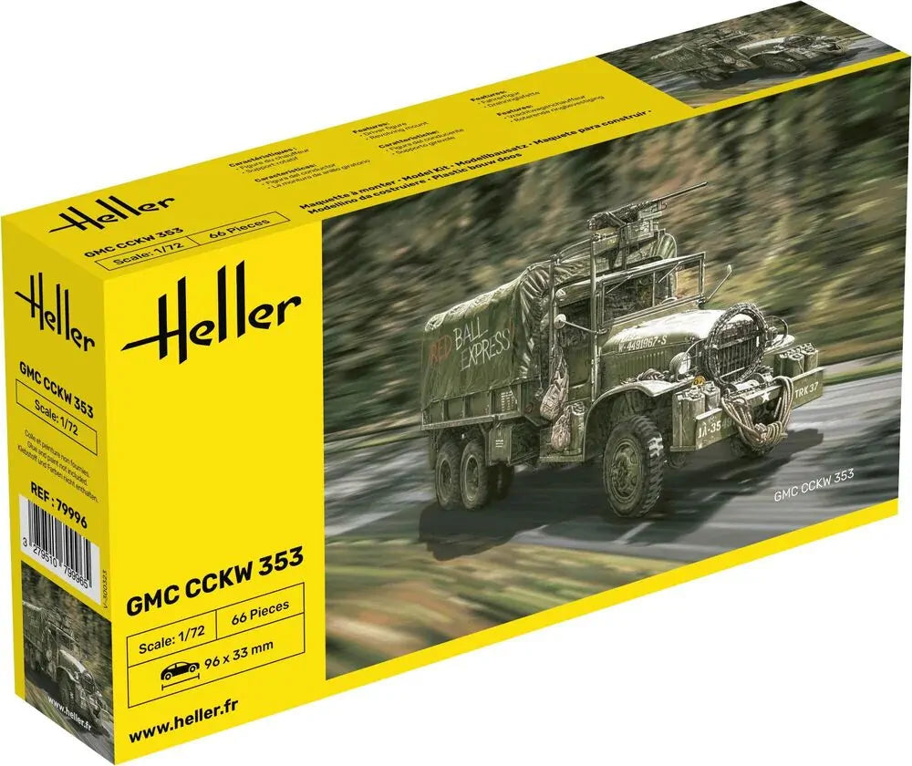 HELLER 1/72 GMC CCKW 353