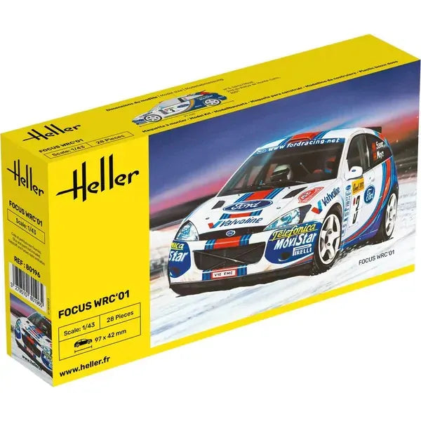 HELLER 1/43 Ford Focus WRC'01