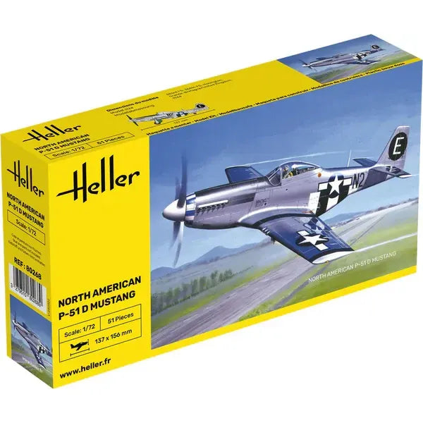 HELLER 1/72 P-51D Mustang