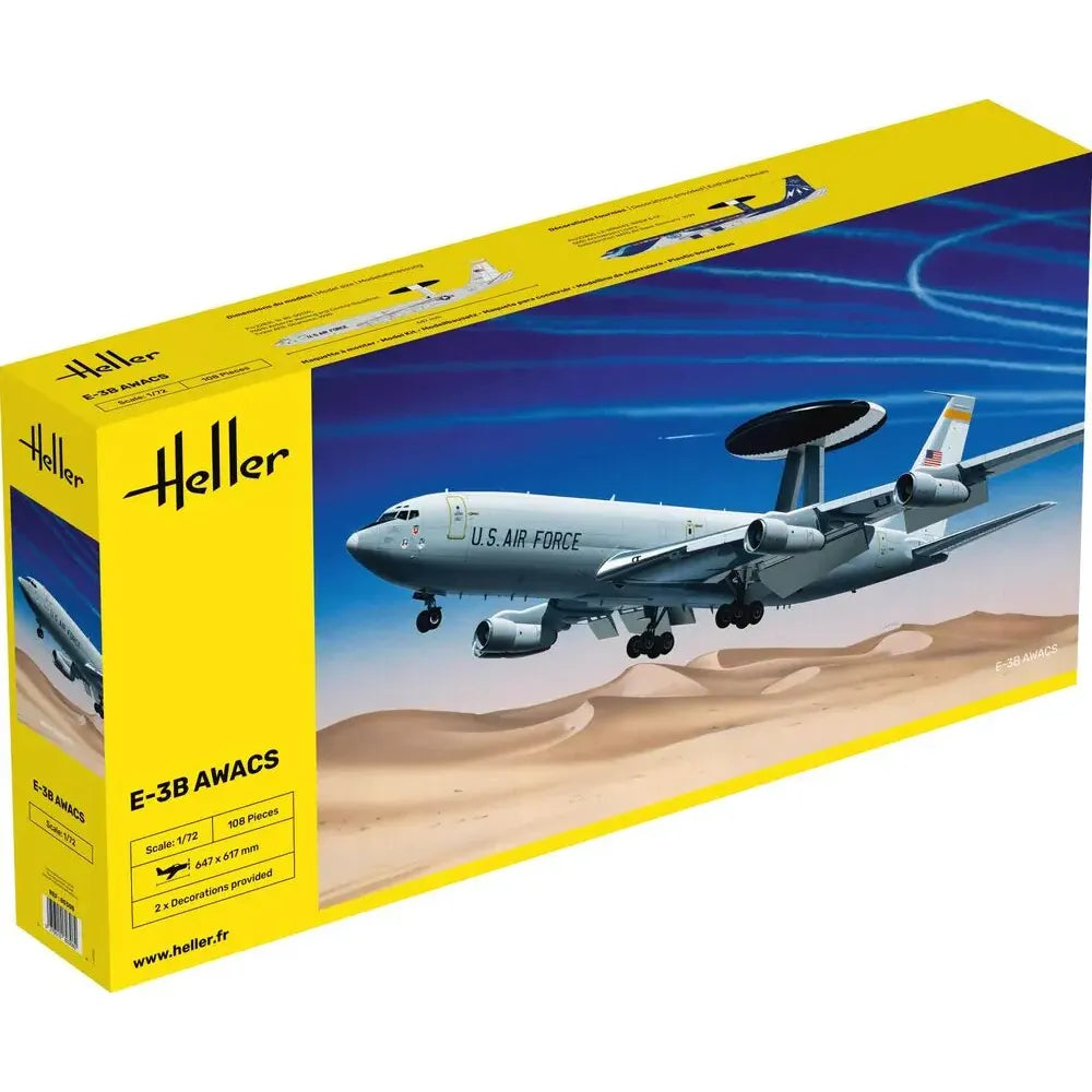 HELLER 1/72 E-3B Awacs