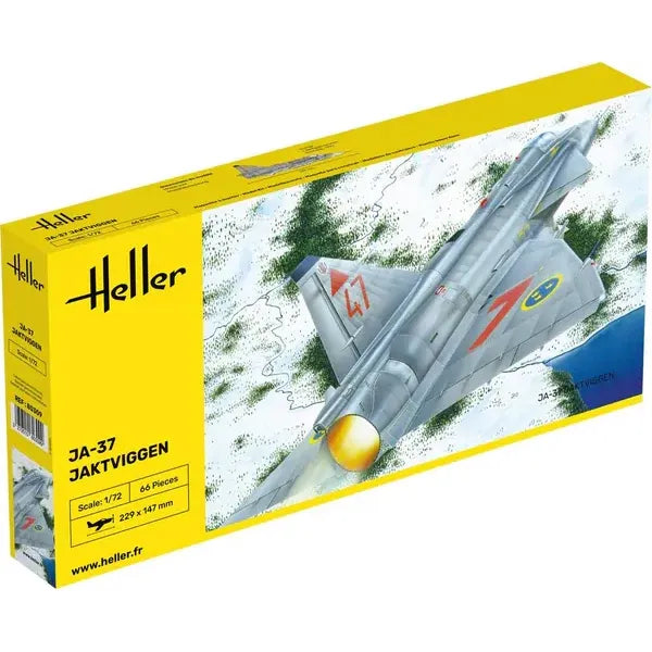 HELLER 1/72 SAAB Ja-37 Jaktviggen