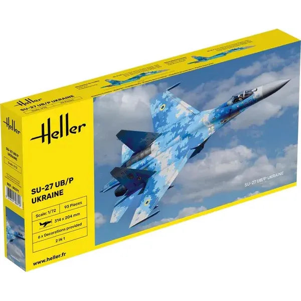 HELLER 1/72 SU-27 UB/P Ukraine