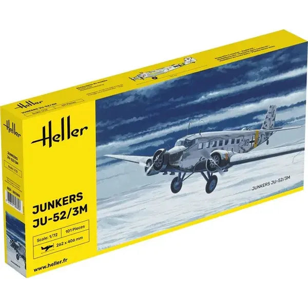 HELLER 1/72 Junkers Ju-52/3m
