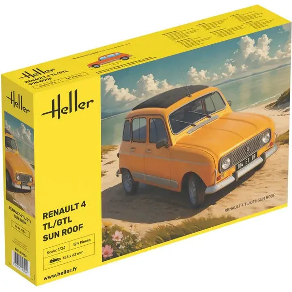 HELLER 1/24 Renault 4 TL/GTL Sun Roof