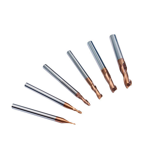 AUSEE HSS 2 Flute End Mill Set 6pcs