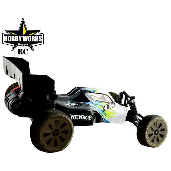 HOBBY WORKS Menace V2 1/10 Brushed RC Buggy Black