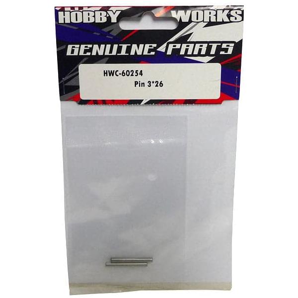 HOBBYWORKS 3x26 mm Pins for Steering