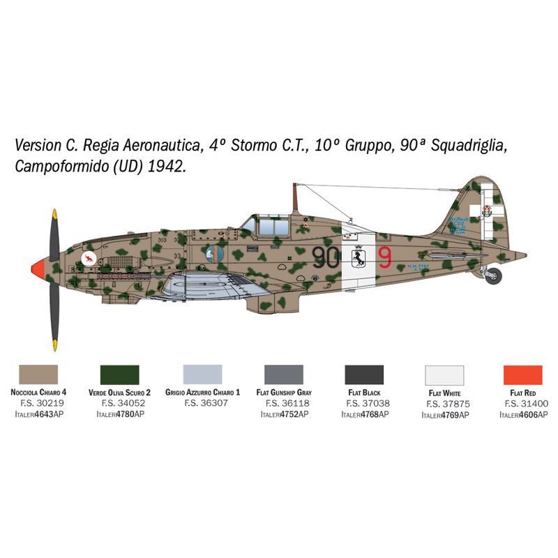 ITALERI 1/48 Macchi MC.202 Folgore