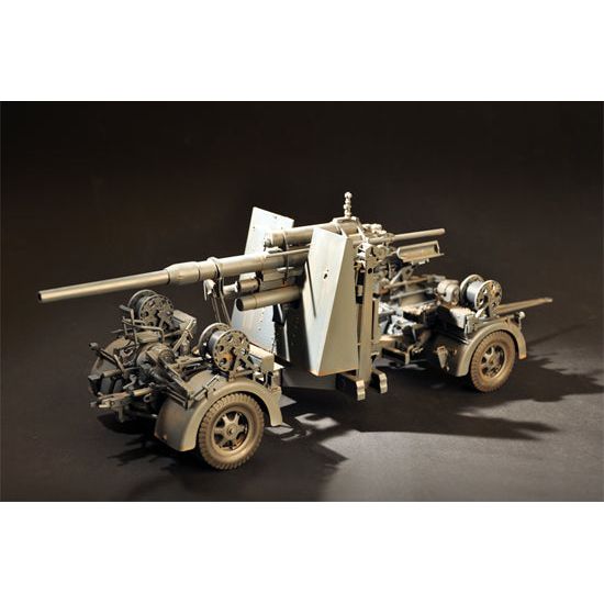 I Love Kit 1/18 German Flak 36 88MM Anti-Aircraft Gun Plastic Model Kit [61701]