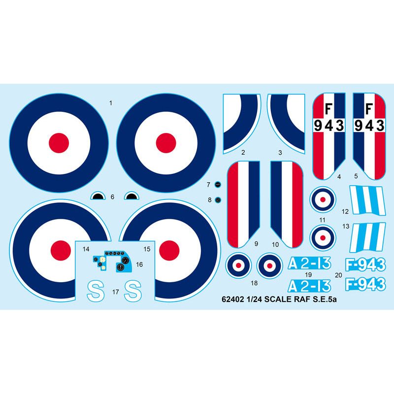 I Love Kit 1/24 RAF S.E.5a Plastic Model Kit [62402]