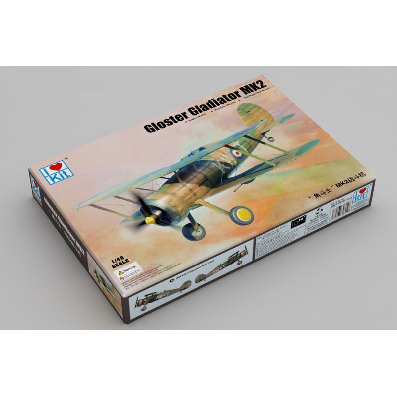 I Love Kit 1/48 Gloster Gladiator MK2 Plastic Model Kit [64804]