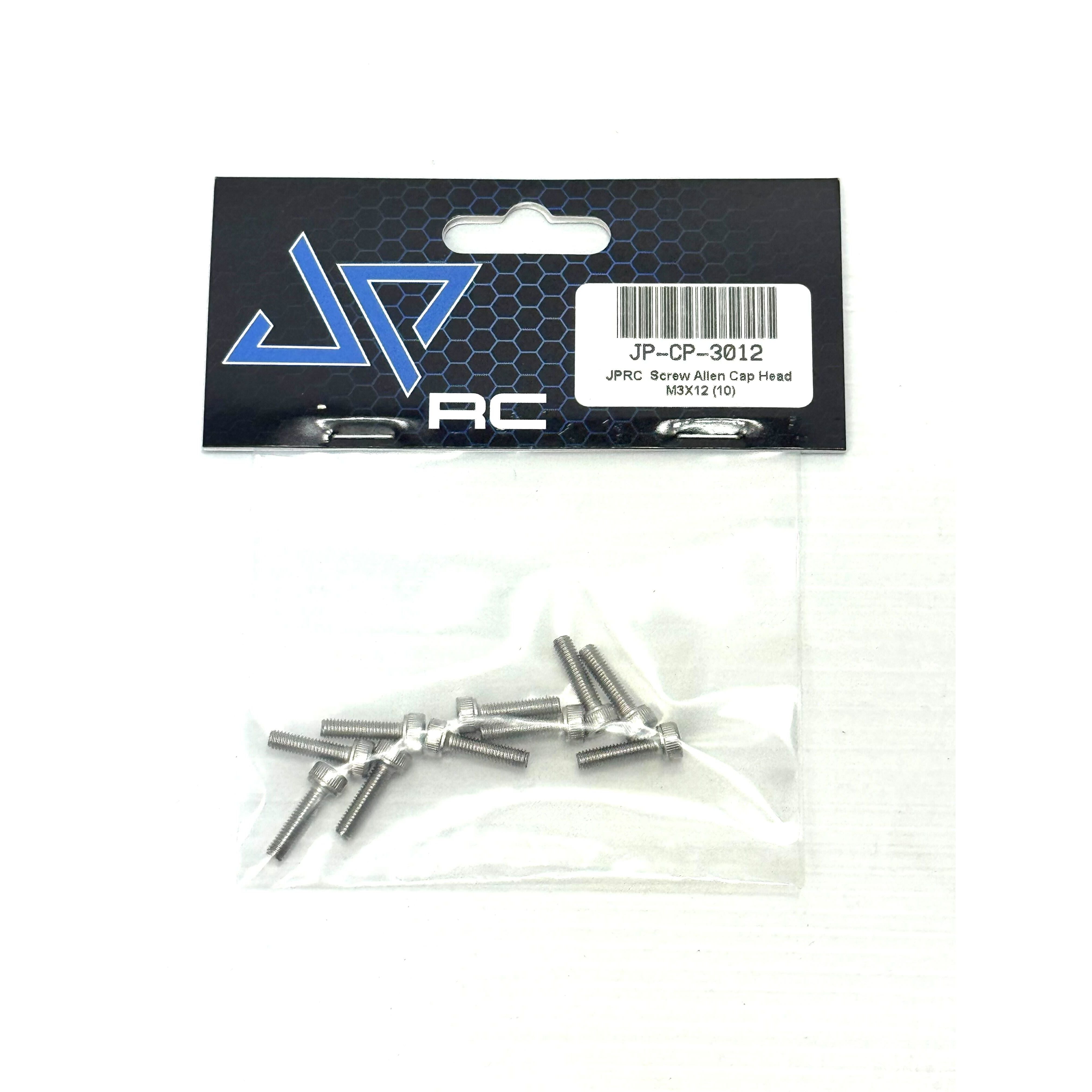 JPRC  Screw Allen Cap Head M3X12 (10)