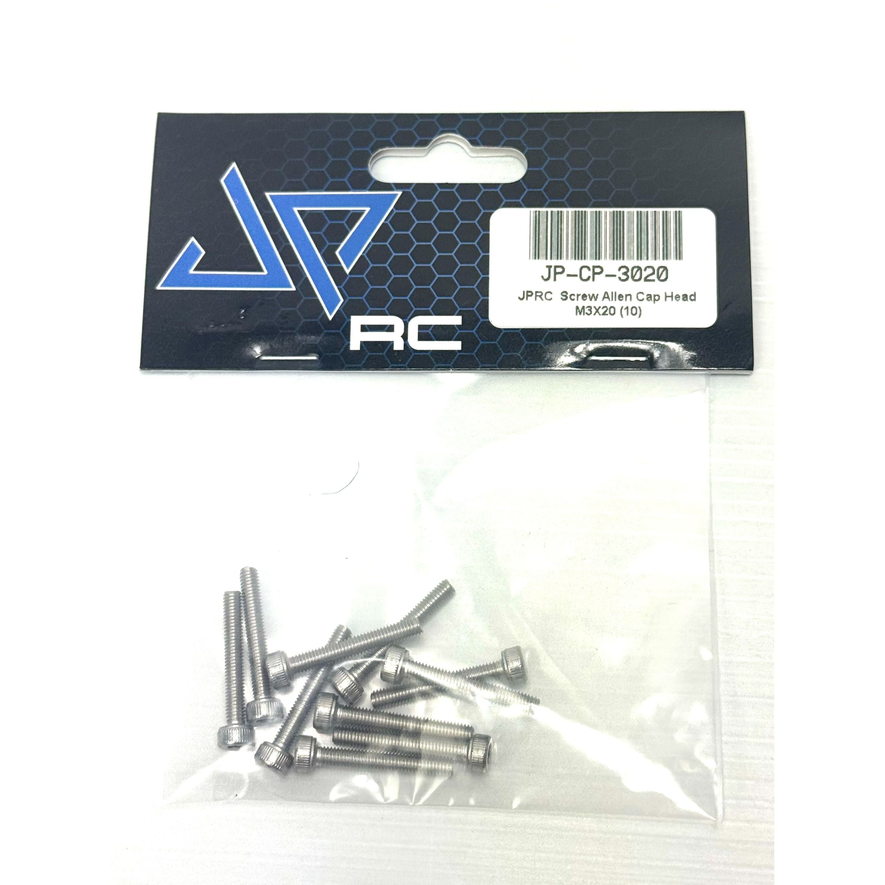 JPRC  Screw Allen Cap Head M3X20 (10)