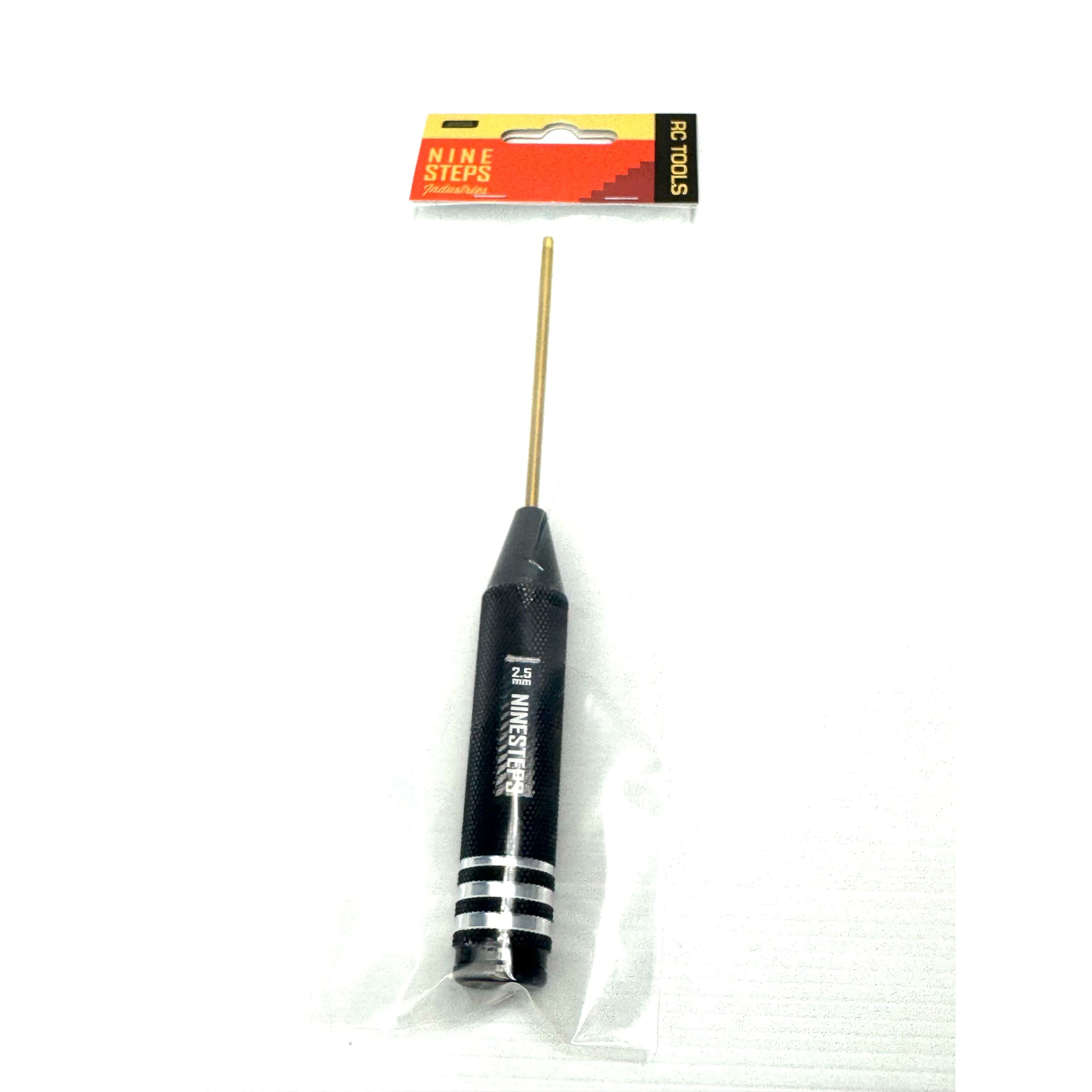 NineSteps 2.5mm x 120mm Allen Driver (Tungsten Steel)
