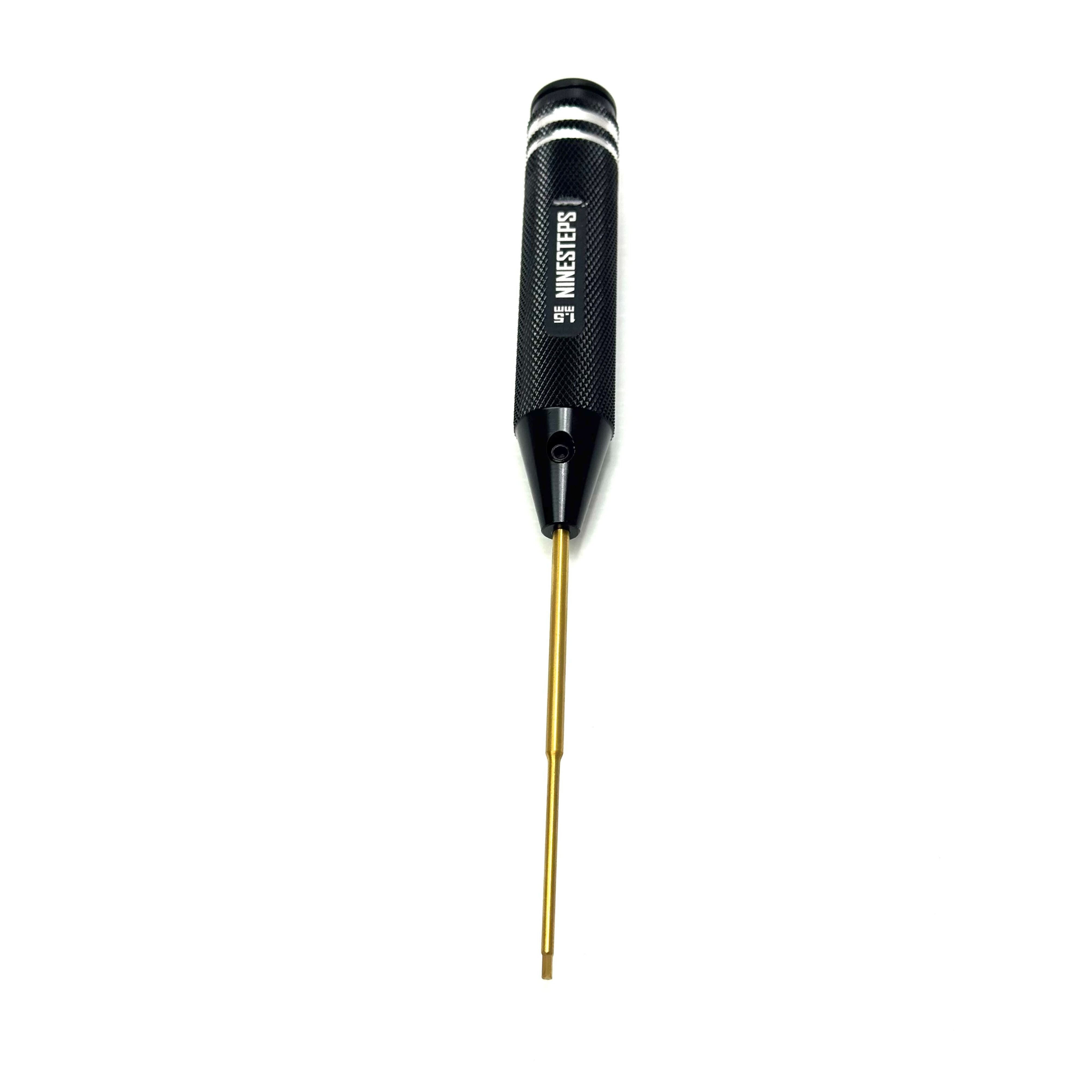 NINESTEPS 1.5mm x 120mm Allen Driver (Tungsten Steel).