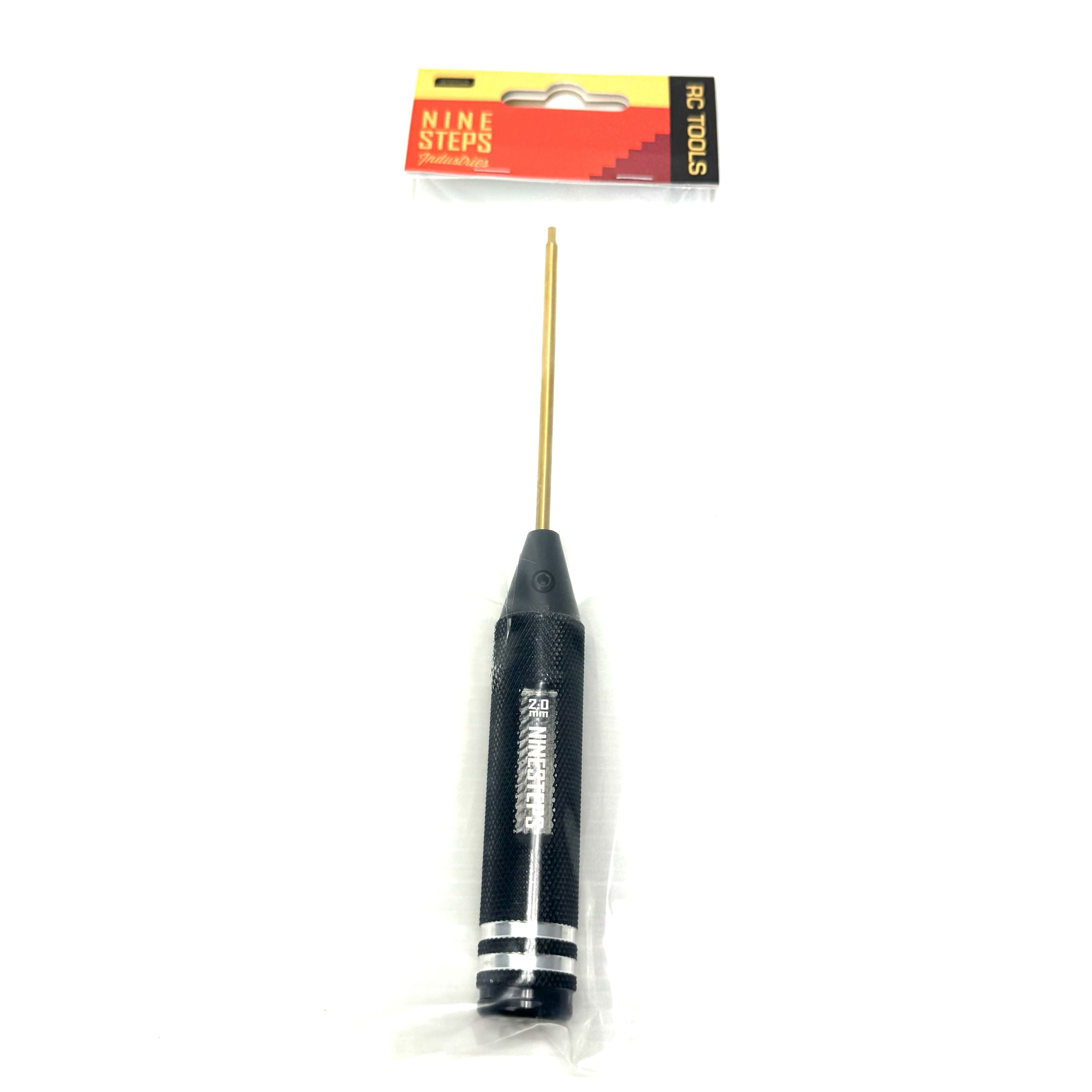 NineSteps 2.0mm x 120mm Allen Driver (Tungsten Steel)
