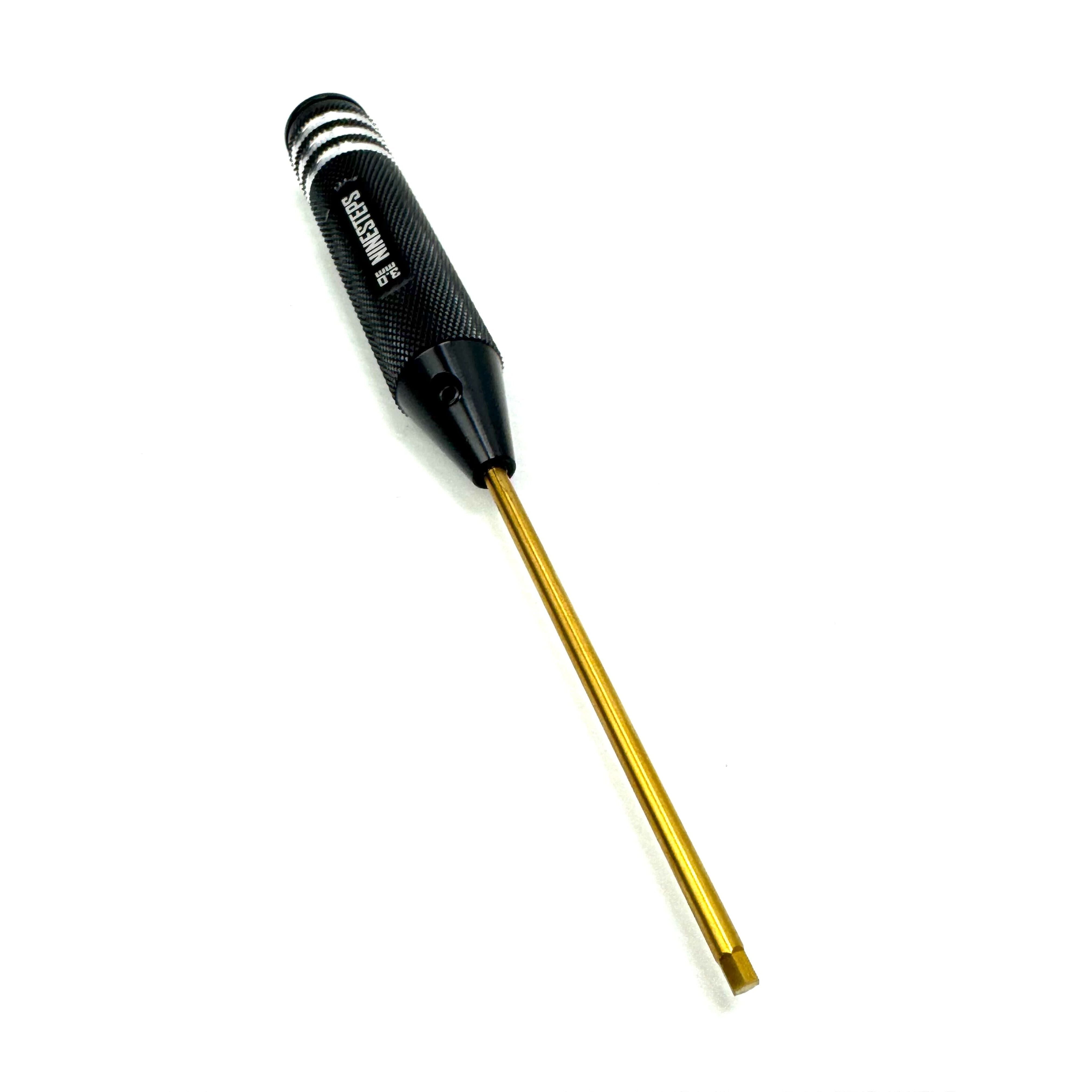 NINESTEPS 3.0mm x 120mm Allen Driver (Tungsten Steel).