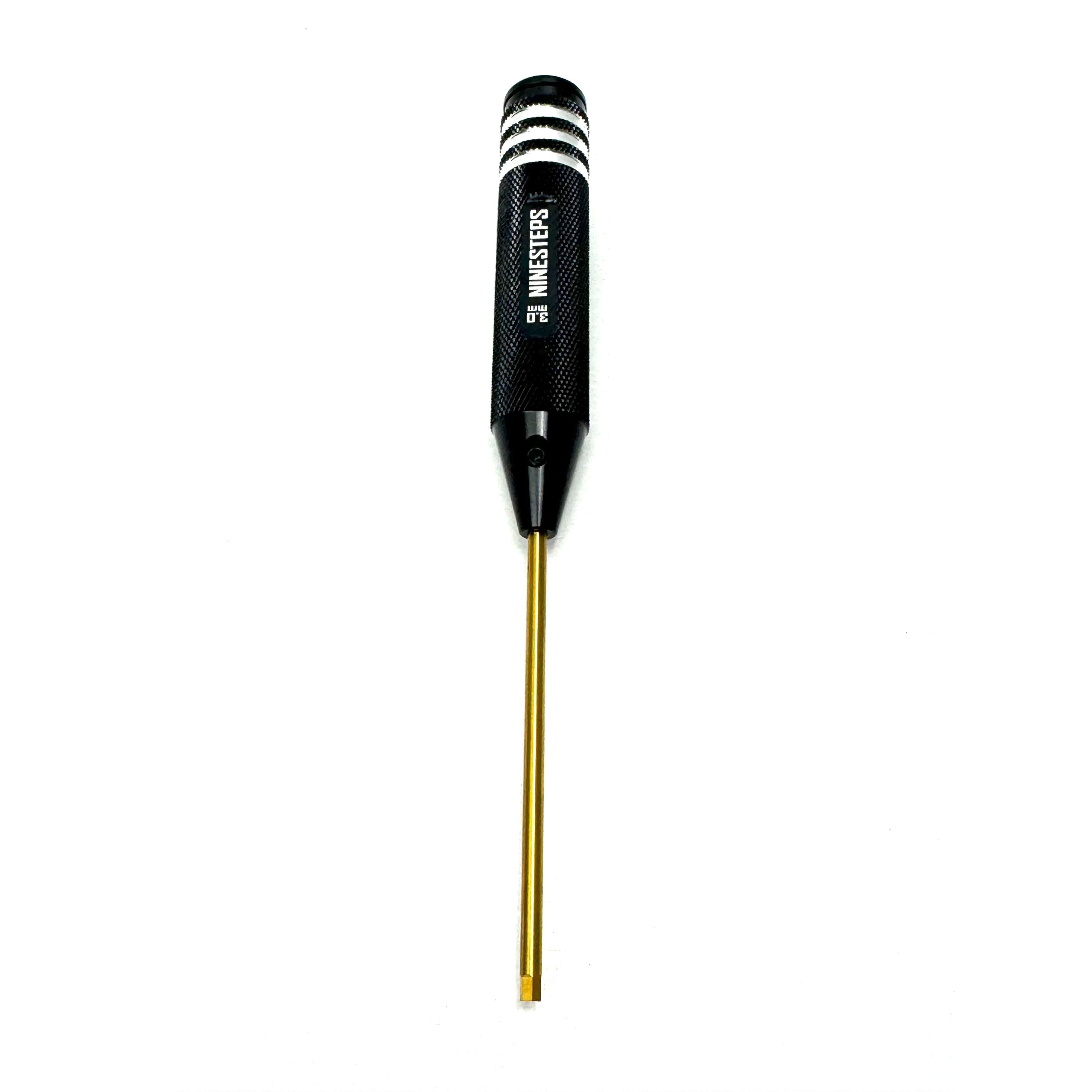 NINESTEPS 3.0mm x 120mm Allen Driver (Tungsten Steel).