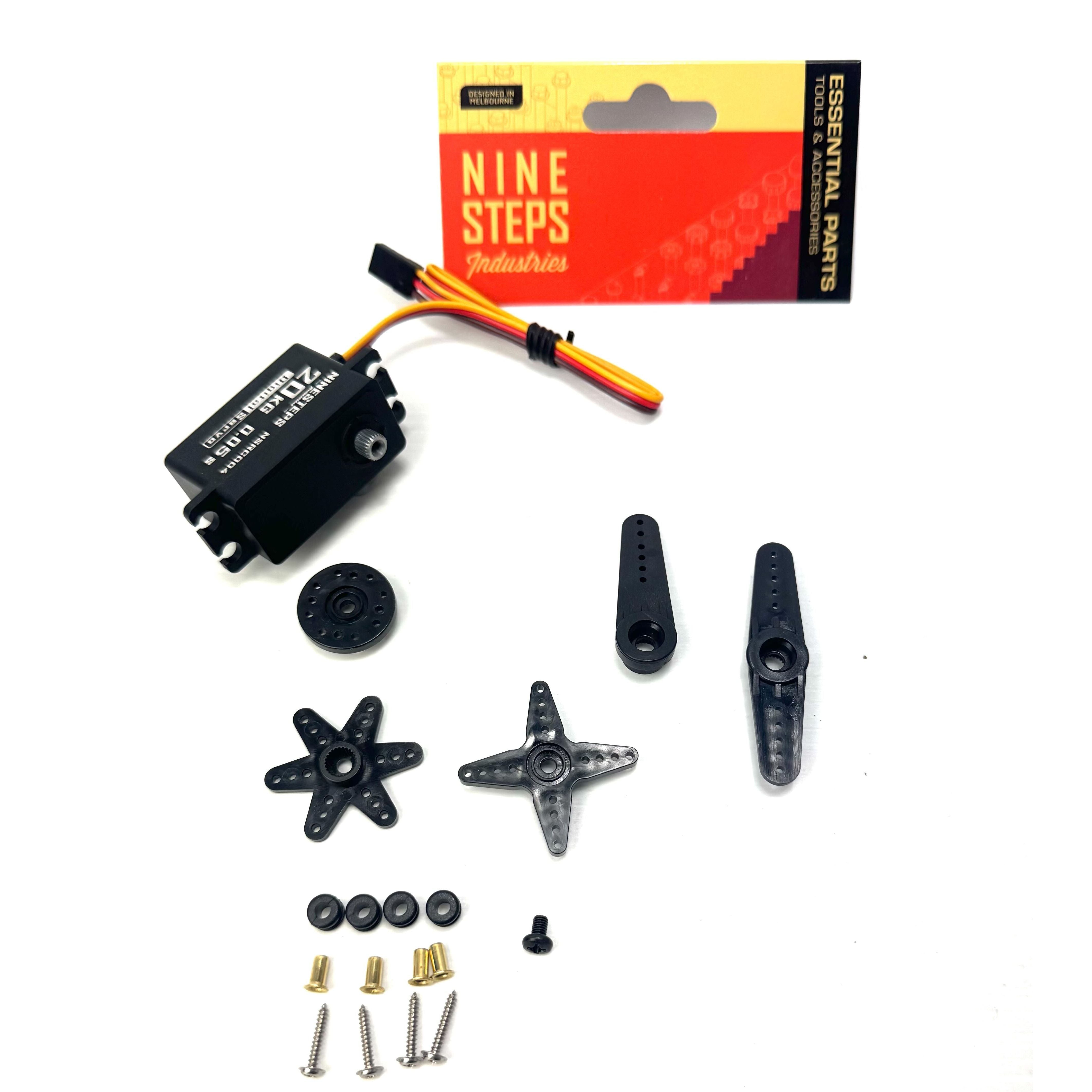 NINESTEPS 20kg Low Profile Digital Servo