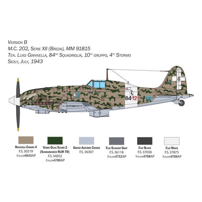 ITALERI 1/32 Macchi MC.202 Folgore