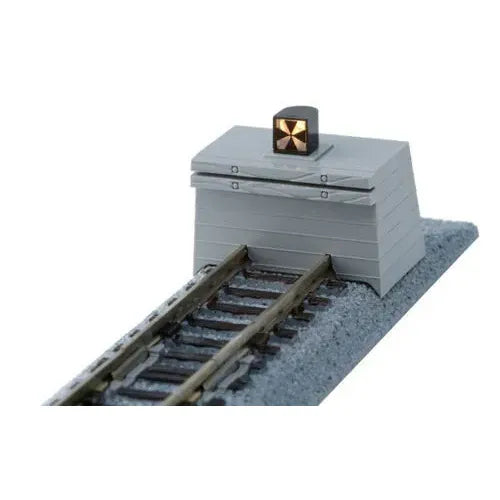 KATO N Unitrack Straight with Bumper Type A (Signal Light)