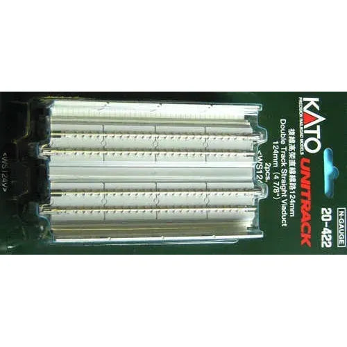 KATO N Unitrack Double Track Straight Viaduct 124mm (2)