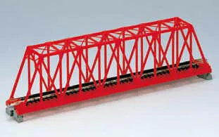 KATO N Unitrack Single Truss Bridge 248mm Red